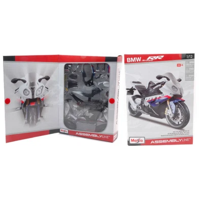 BMW S 1000 RR KIT 1:12 Maisto Kit Moto Modellino Nuovo - Immagine 1 di 3