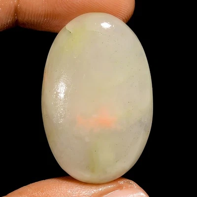 39 Ct Natural Aventurine Oval Cabochon Loose Gemstone For Pendant 34X22X6 mm - Image 1 of 3