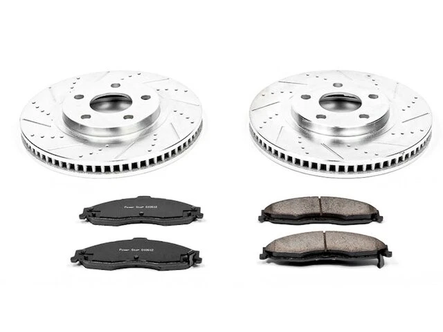 Kit de pastillas de freno delanteras y rotor para Pontiac Firebird 1998-2002 1999 2000 GW815GS Foto 1 de 1