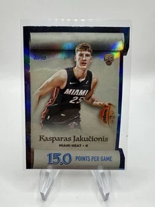 kasparas jakucionis 2025-26 Topps Holiday Nice List Rookie - Picture 1 of 1