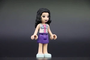 LEGO® Emma Minifig frnd0302 Friends Dark Purple Skirt White Shirt 41360 - Picture 1 of 4