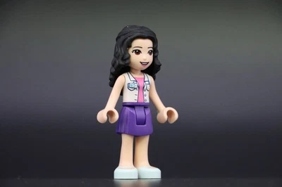 LEGO® Emma Minifig frnd0302 Friends Dark Purple Skirt White Shirt 41360 - Image 1 of 4