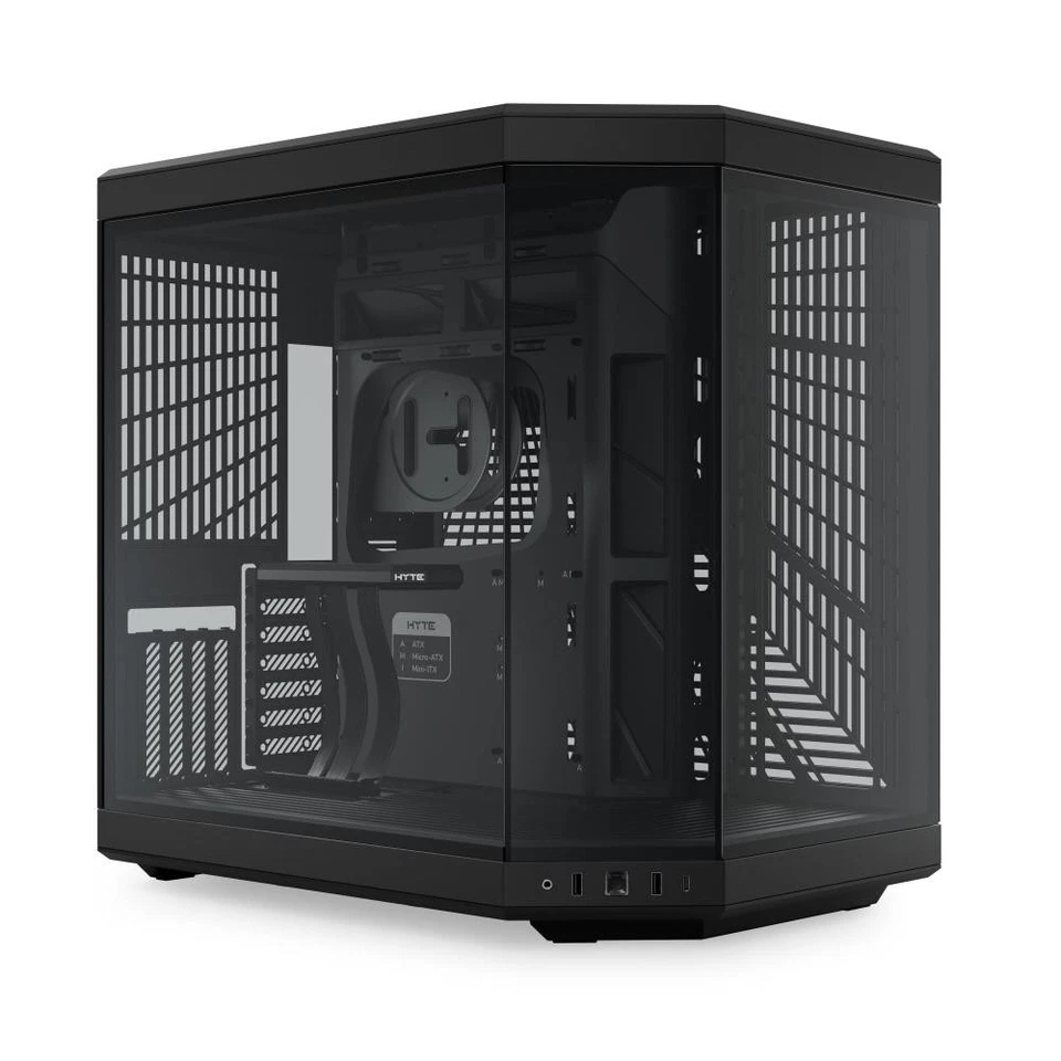Hyte Y70 Mid Tower Case Black E-Atx/Atx/M-Atx/M-Itx - Image 1 of 1