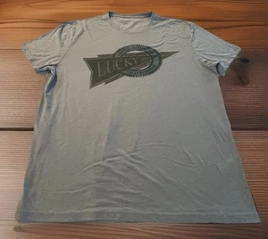 Lucky Brand Dungarees Men’s XL Graphic Tee “Finest Dungarees” Logo Retro - Picture 1 of 8