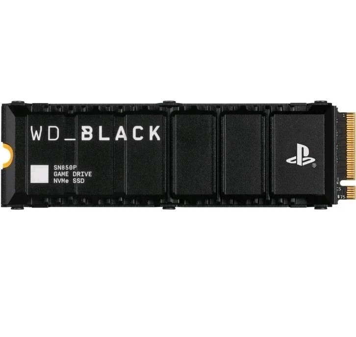 WD - BLACK SN850P 2TB Internal SSD PCIe Gen 4 x4 with Heatsink for PS5 - Image 1 of 1