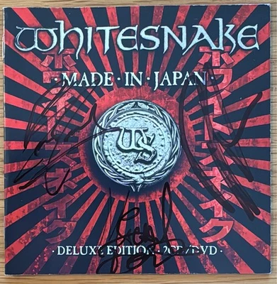 Whitesnake Made In Japan 2CD/DVD, 2013 ) Like NEW Autographed READ - Image 1 of 3