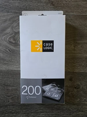 Case Logic 2 Sided CD Storage Sleeves for Ring Binder 200 25 ProSleeves CDP200 - Image 1 of 4