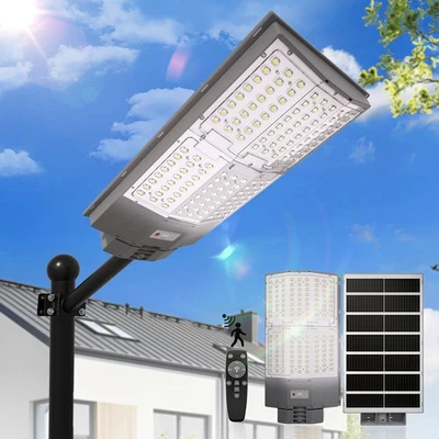 Gliese Solar Straßenlaterne LED Straßenlampe Solarleuchte mit Bewegungsmelder - Bild 1 von 4