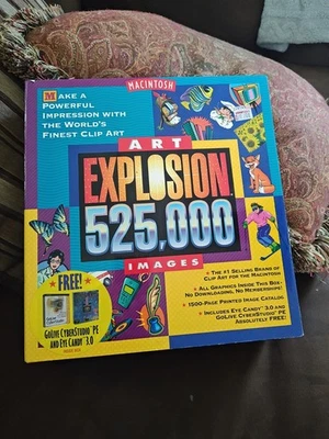 ART EXPLOSION 525,000 IMAGES clip art 36 discs - Image 1 of 4