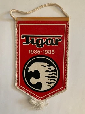 FANION VINTAGE BASKETBALL TIGAR PIROT 1935-1985 - Photo 1/2