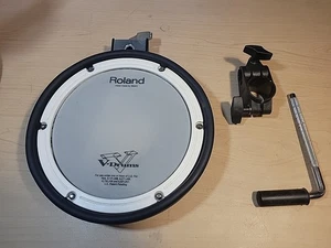 Roland PDX-8 Mesh Head Snare / Tom W/ Rack Clamp & L Rod - Pdx 6 8 8a Pd #2Z4 - Picture 1 of 7