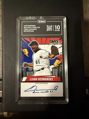 Ливан Эрнандес 2024 GM10 с автографом  - Изображение 1 из 2