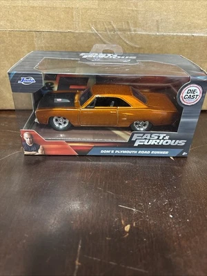 🏁 JADA Toys Fast & Furious Doms Plymouth Road Runner 1/32 🏁 - Image 1 of 4