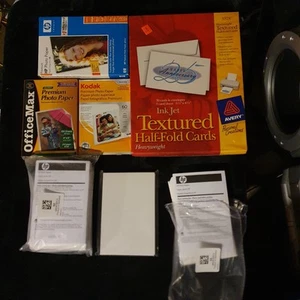 Lot of 7 -Kodak & HP Premium Photo Paper 450+ (4 X 6) Sealed 1 Open - Afbeelding 1 van 1