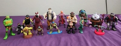 大量 批量 TEENAGE MUTANT NINJA Turtles 人物 16 英寸 总计 一些 复古 — 第 1/4 张图片