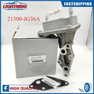 Top Material Engine Oil Cooler Assembly for Nissan Rogue Renault Koleos 2008-15 - Picture 1 of 15