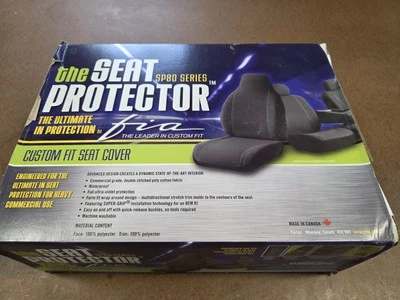 For Toyota Tacoma 18-23 Fia Seat Protector Series 1st Row Black Seat Covers - Image 1 of 2