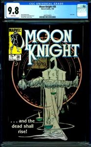 MOON KNIGHT #38 CGC 9.8 LAST ISSUE!! Copper Age MARVEL COMICS 1984 - Picture 1 of 1
