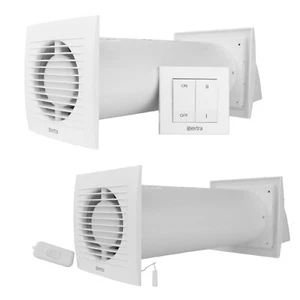Intercambiador de calor descentralizado recuperación de calor ventilador de sala de estar sistema de ventilación Ø 125 - Imagen 1 de 22