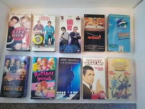 Comedy Vhs Tape Lot: RUTHLESS PEOPLE, MEET THE PARENTS, USED CARS, ARTHUR...MORE - Picture 1 of 4