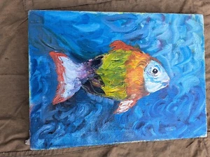 Foto de autor ucraniano ""Pescado"" aceite - Imagen 1 de 7
