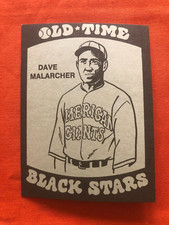 1974 LAUGHLIN NEGRO LEAGUE  OLD TIME BLACK STARS #20 DAVE MALARCHER   NR-MT-MT