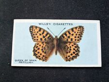1927 Wills British Butterflies Card # 26 Queen of Spain Fritillary (VG/EX)