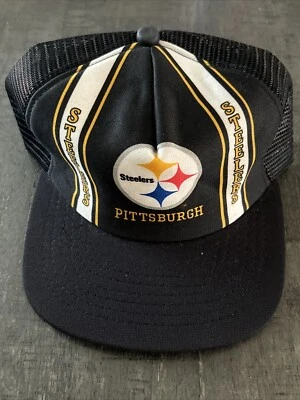 Gorra de colección New Era Snapback negra Pittsburgh Steelers Trucker Dupont EE. UU. Foto 1 de 4