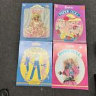 Lot Of 4 Golden Barbie Paper Doll Uncut 1985,1991,1992,1990 Books