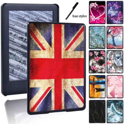 Hard Shell back cover Case For Amazon Kindle Paperwhite 1 2 3 4 Kindle (8/10th)