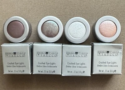 Trucco Crushed Eye-lights shimmer eyeshadow powder LOT of 4 NIB discontinued htf - Image 1 of 4