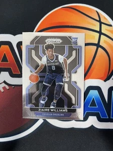 2021-22 Prizm NBA Basketball ZIAIRE WILLIAMS #313 Base Rookie Memphis Grizzlies - Picture 1 of 2