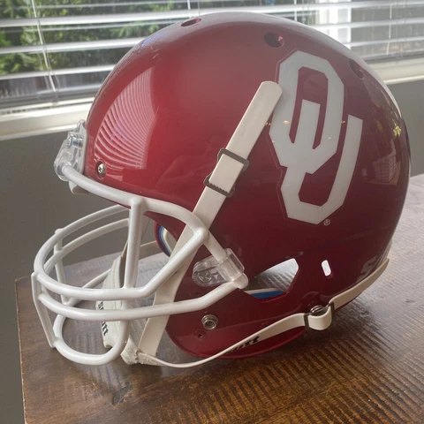 Oklahoma Sooners Riddell Speed Full Size Replica Football Helmet Schutt Cover