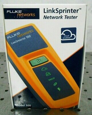 LR Fluke Networks LinkSprinter 100 Network Tester 4401131 • 100$