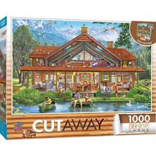 Cutaway - Camping Lodge 1000 Piece Ez Grip Jigsaw Puzzle