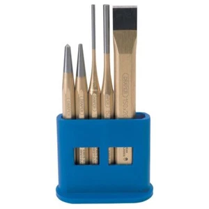 Draper 1x Expert 5 Piece Chisel and Punch Set Professional Tool 13042 - Picture 1 of 3