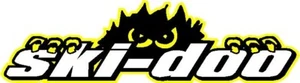 Ski-doo No Fear Monster calcomanía vinilo ventana pegatina juego de 2 - Imagen 1 de 1