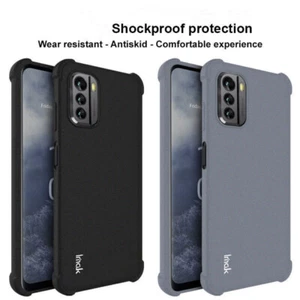 IMAK For Nokia G60 5G, Luxury Shockproof Soft Matte Rubber Case Cover - Zdjęcie 1 z 13
