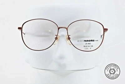 Anteojos para mujer vintage RENOMA PARIS ROSA 25-652 56/14-135 nuevos Foto 1 de 4