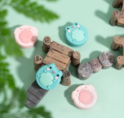 4pcs Cute Frogs Nintendo Switch Lite Joy-Con Thumb Stick Grips Cap - Image 1 of 2