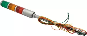 Patlite Signal Tower SL-302V-GYR Green-Yellow-Red Continuous Light Wires 24V - Picture 1 of 3