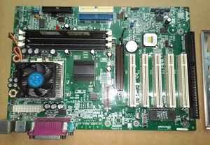 Vintage Pentium 3 - QDI ADVANCE 10F (SKT 370) + P3E 550 + MEM -KOPF OK. - Bild 1 von 7