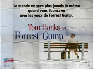 FORREST GUMP Affiche Cinema 400 x 300 cm Movie Poster Robert Zemeckis Tom Hanks - Imagen 1 de 1
