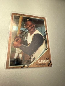 1998 Topps - Roberto Clemente Reprints Roberto Clemente #8 Finest 1962 Topps - Picture 1 of 2