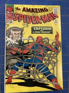 Amazing Spider-Man # 25 1st Mary Jane cameo 1st Spencer Smythe Vintage Book VF- - Picture 1 of 7
