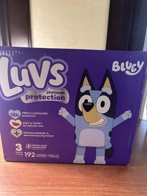 Luvs Platinum Protection Baby Diapers Size 3, 192 Count Foto 1 de 4