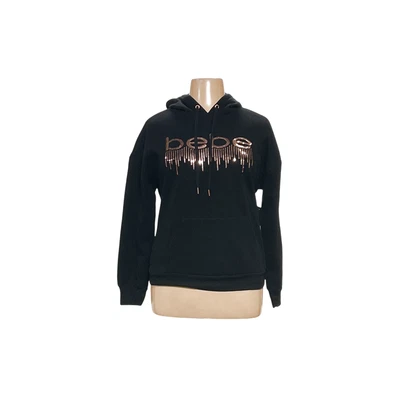 Suéter suéter de algodón negro BEBE, talla L Foto 1 de 4