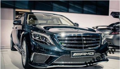 Original MERCEDES-BENZ A2228801583 Kühlergrill S-Klasse W222 Neu Maybach Night - Bild 1 von 4