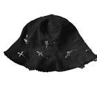 Bucket Hat Gothic for Headgear Fisherman Hat Dress-up Party Casual Wear