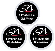 1 Phasen Gel klar 3 in 1 UV Gel Einphasengel Allround All in One Nagelgel 15ml